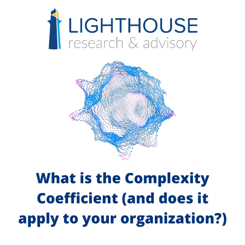 What is the Complexity Coefficient and Does it Apply to Your Organization?
