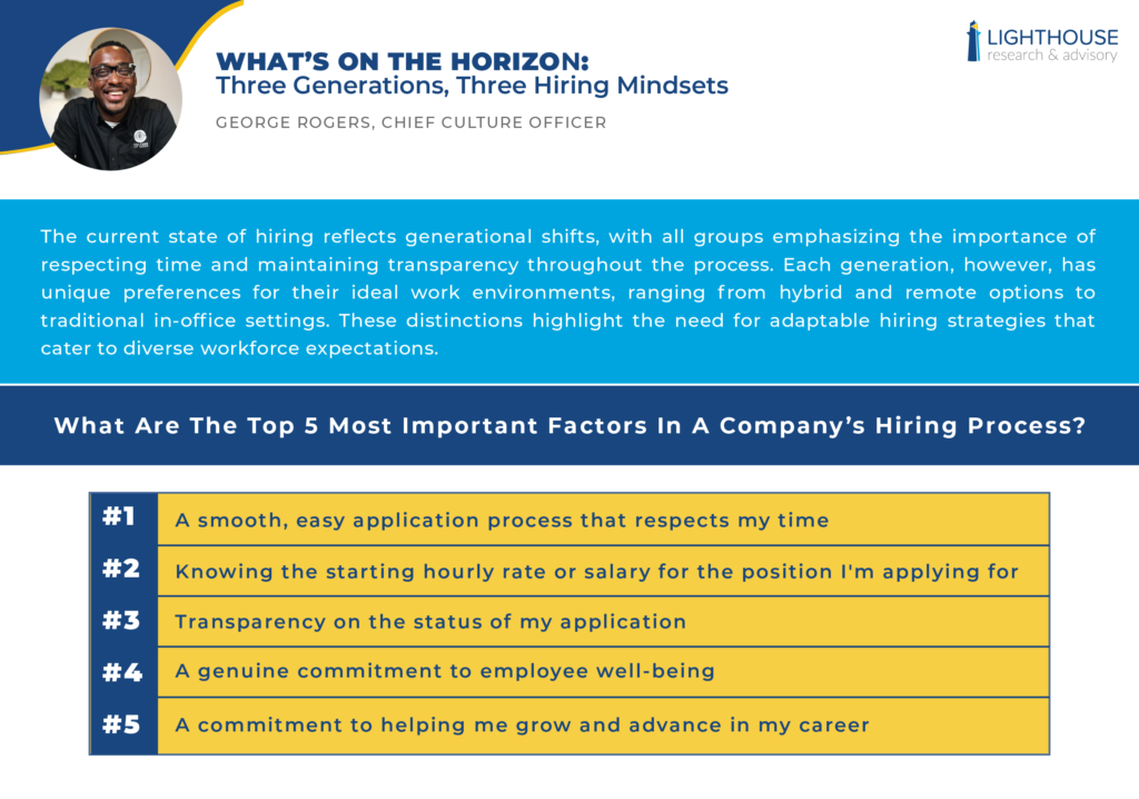 Generational Views: Three Generations, Three Hiring Mindsets.